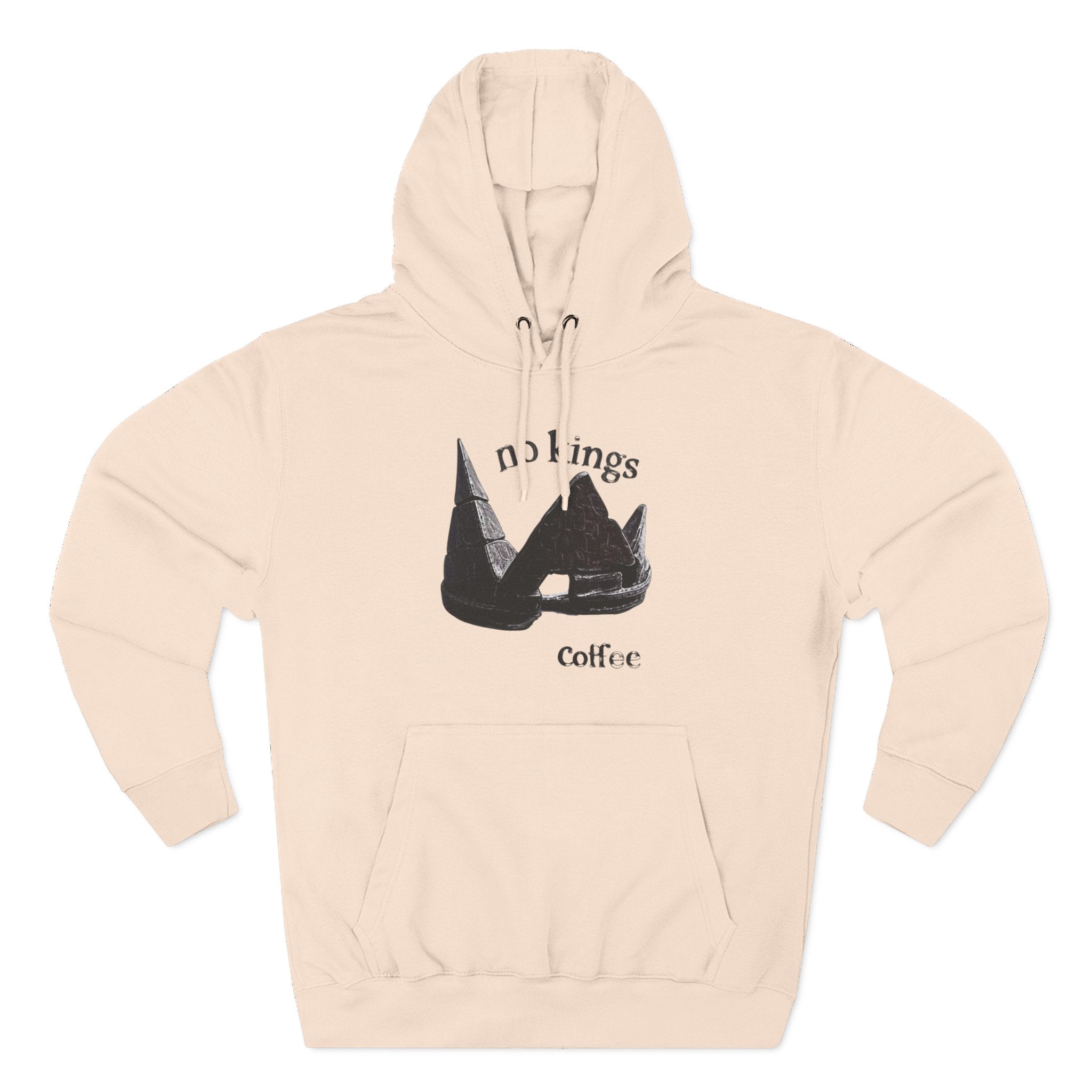 Three-Panel Fleece Hoodie