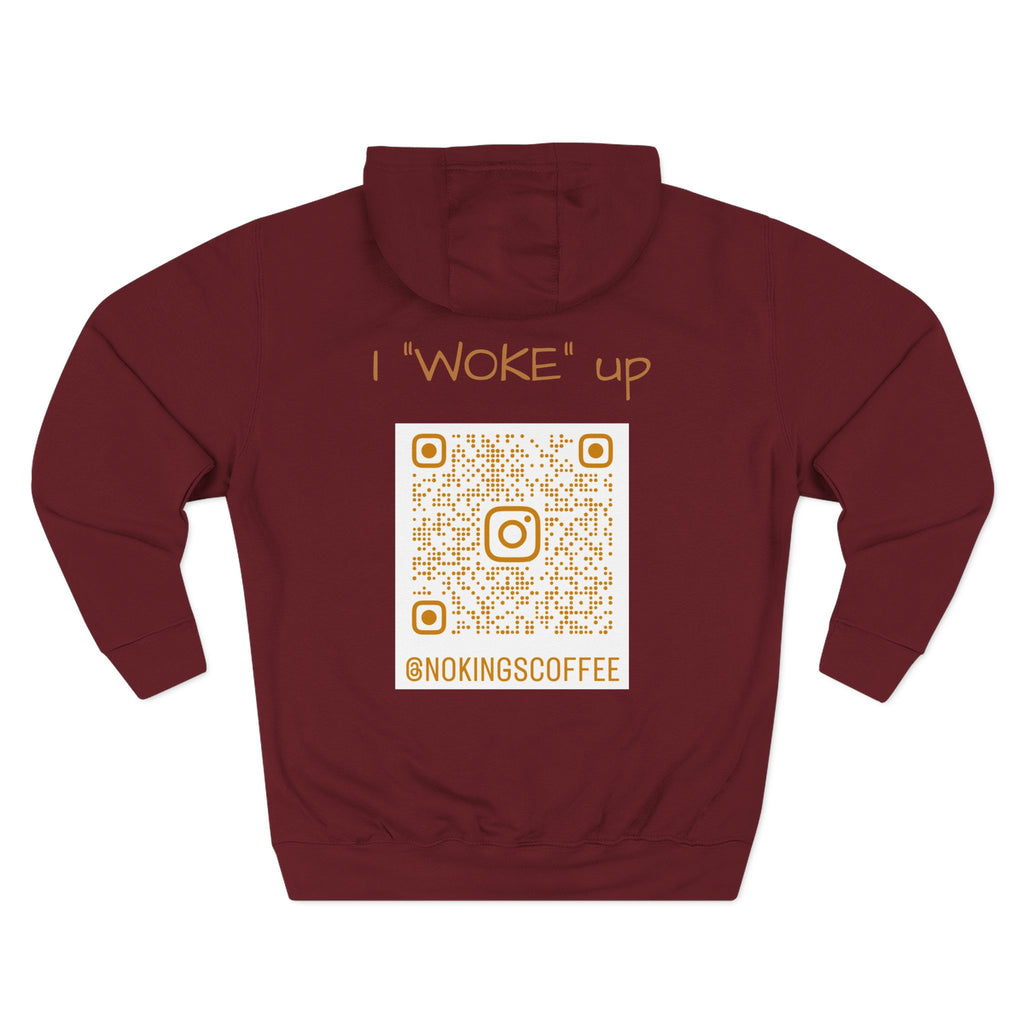 Three-Panel Fleece Hoodie