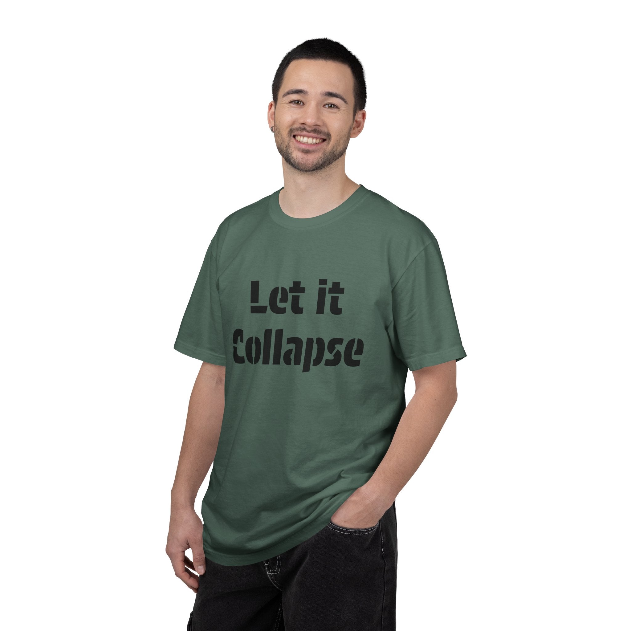 Let It Collapse T-Shirt — 'Justice For All' Capitol Graphic Tee
