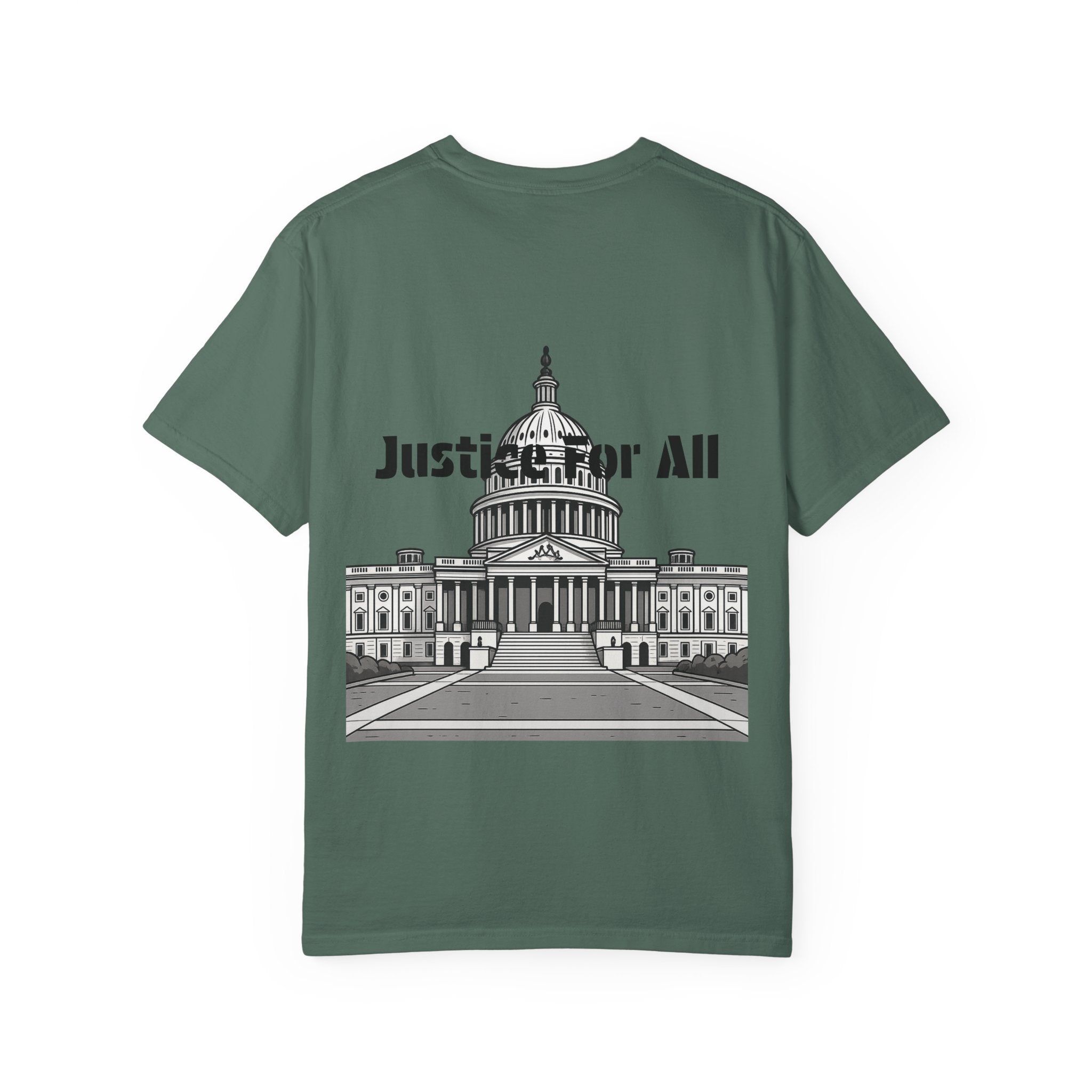 Let It Collapse T-Shirt — 'Justice For All' Capitol Graphic Tee
