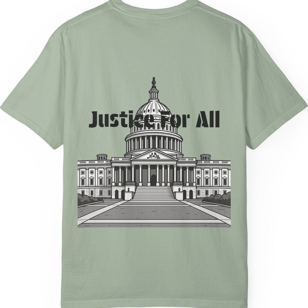 Let It Collapse T-Shirt — 'Justice For All' Capitol Graphic Tee