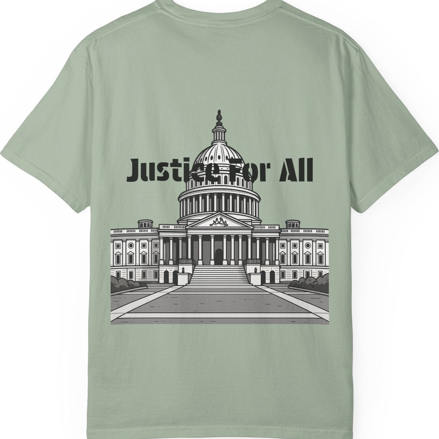 Let It Collapse T-Shirt — 'Justice For All' Capitol Graphic Tee