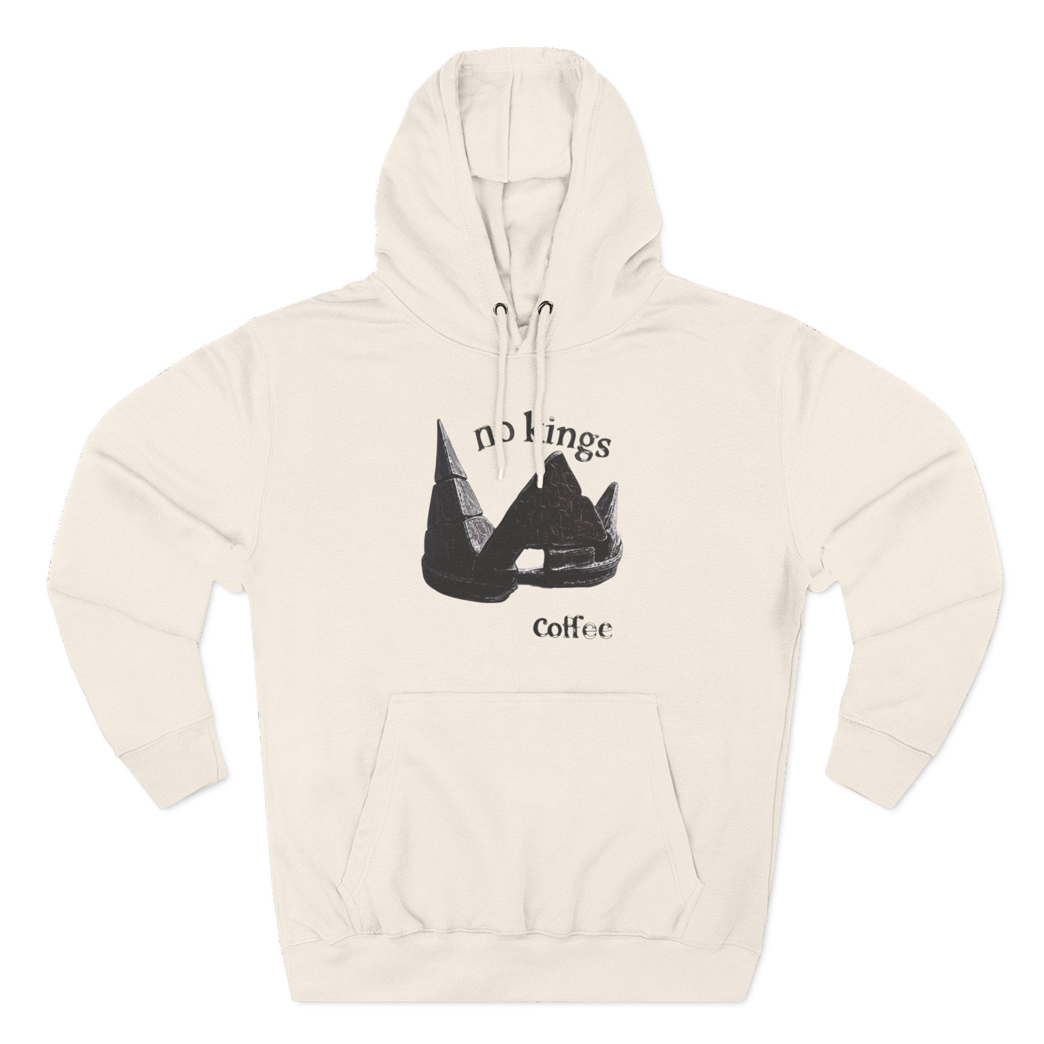 Three-Panel Fleece Hoodie
