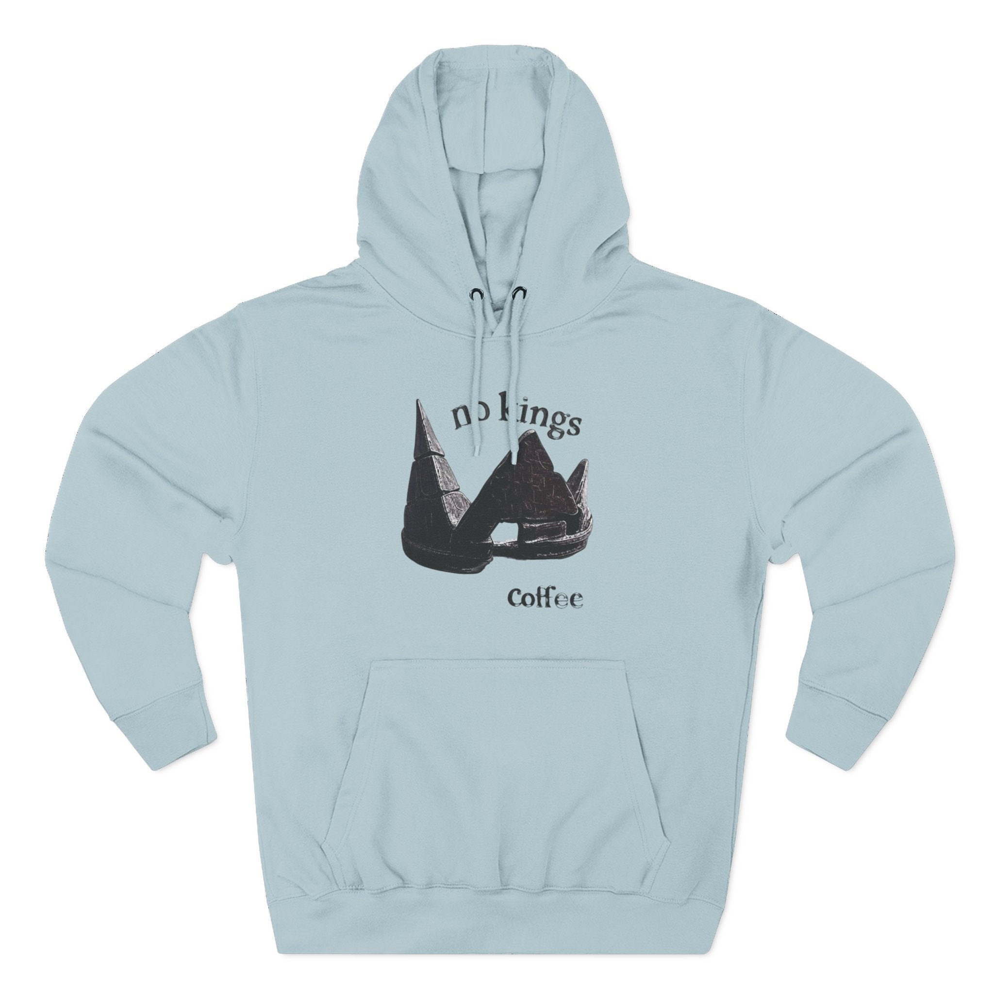 Three-Panel Fleece Hoodie