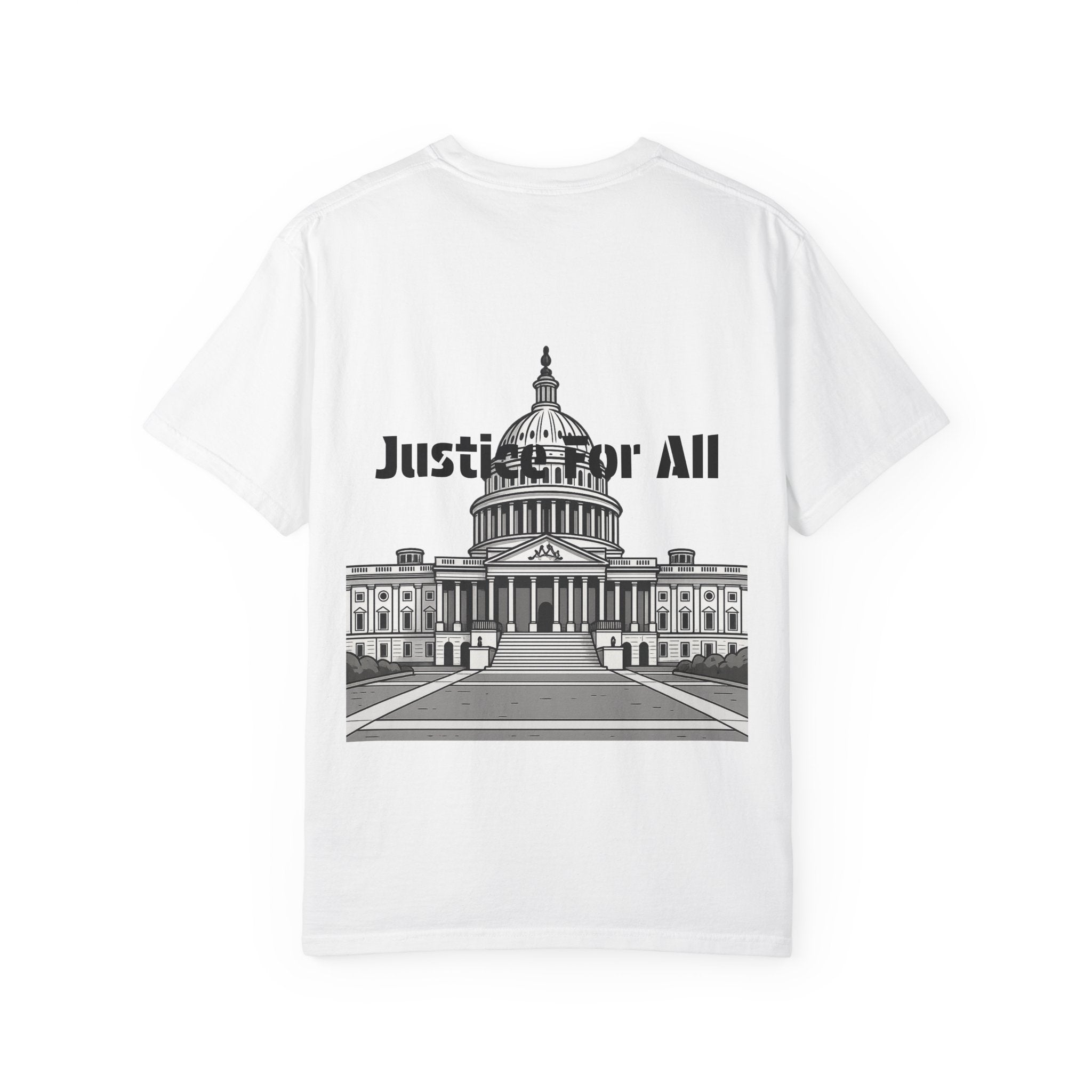 Let It Collapse T-Shirt — 'Justice For All' Capitol Graphic Tee