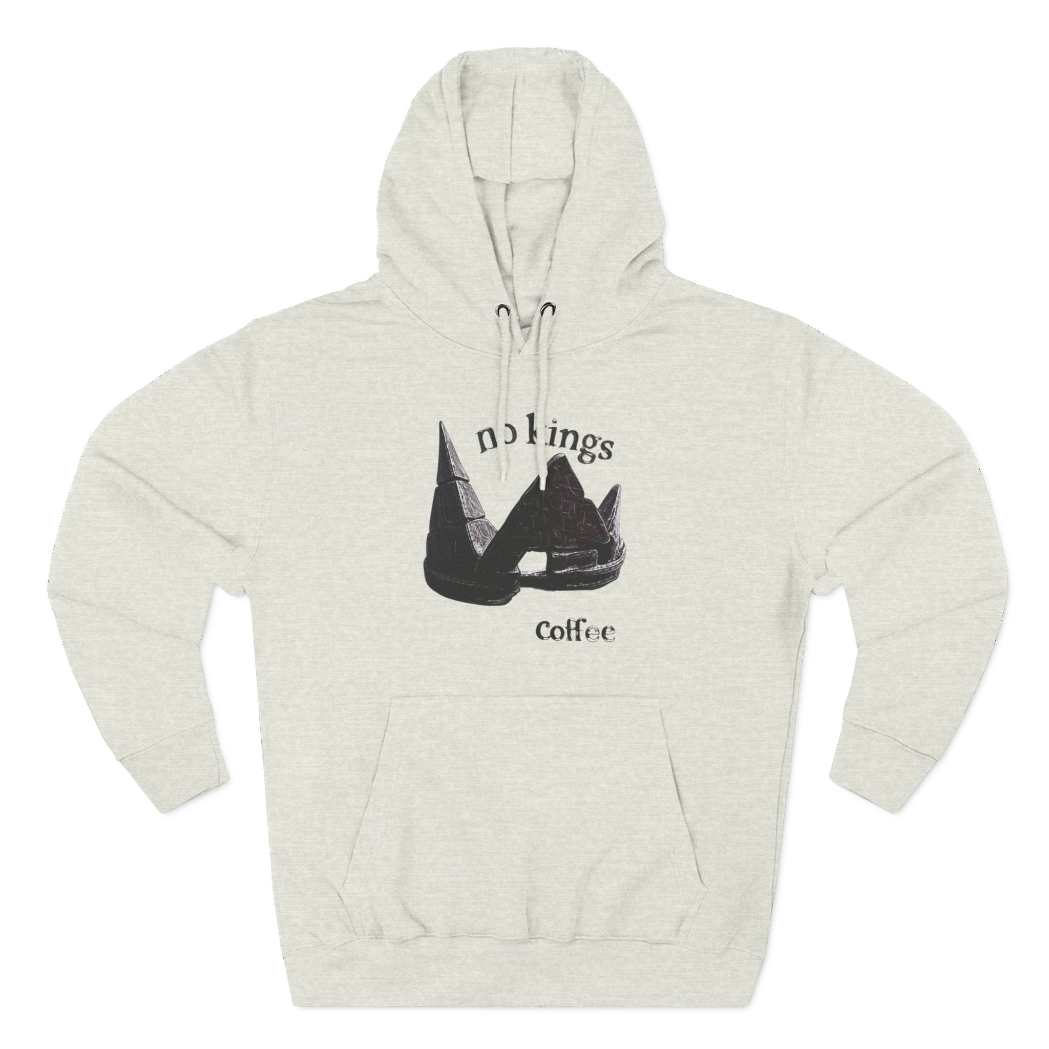 Three-Panel Fleece Hoodie