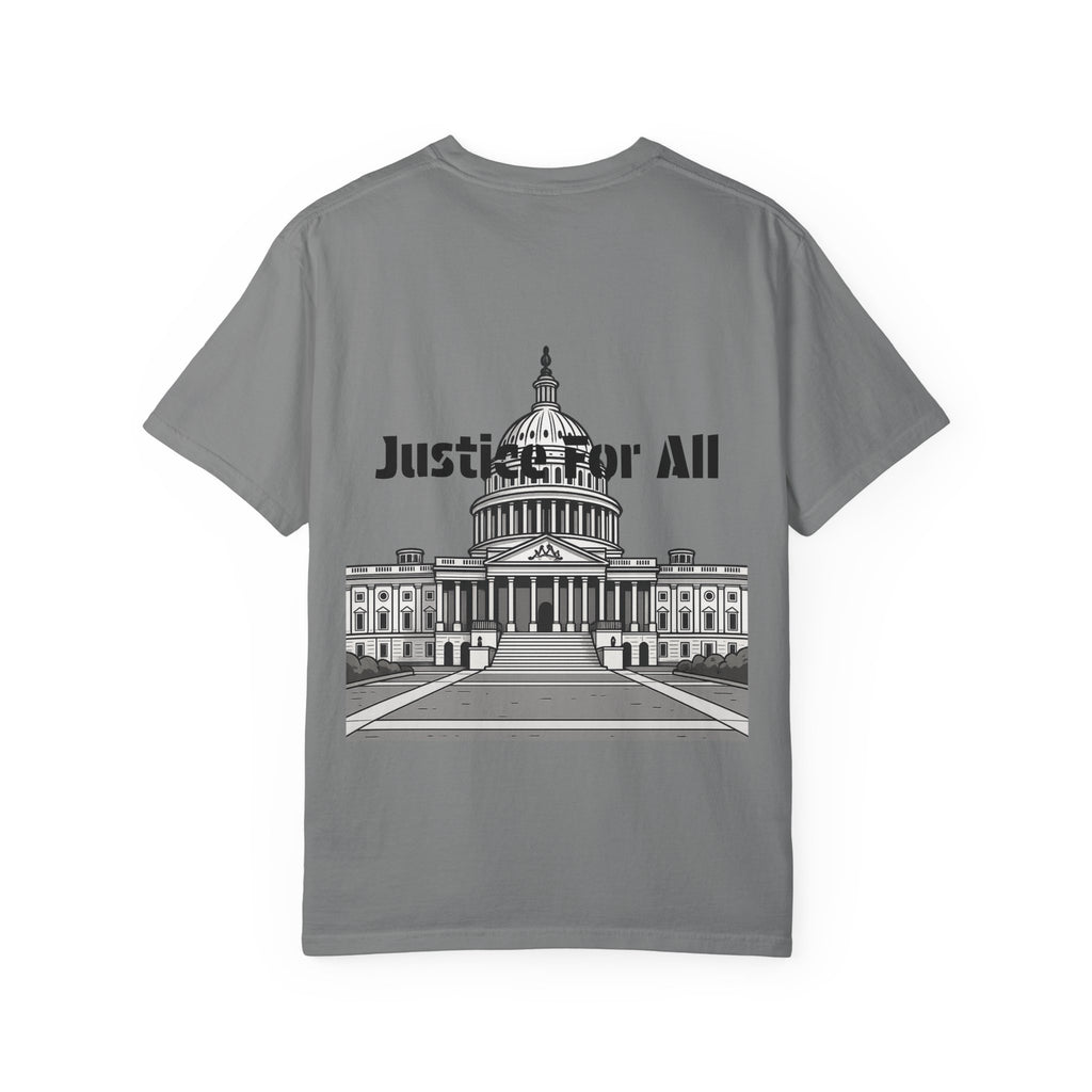 Let It Collapse T-Shirt — 'Justice For All' Capitol Graphic Tee