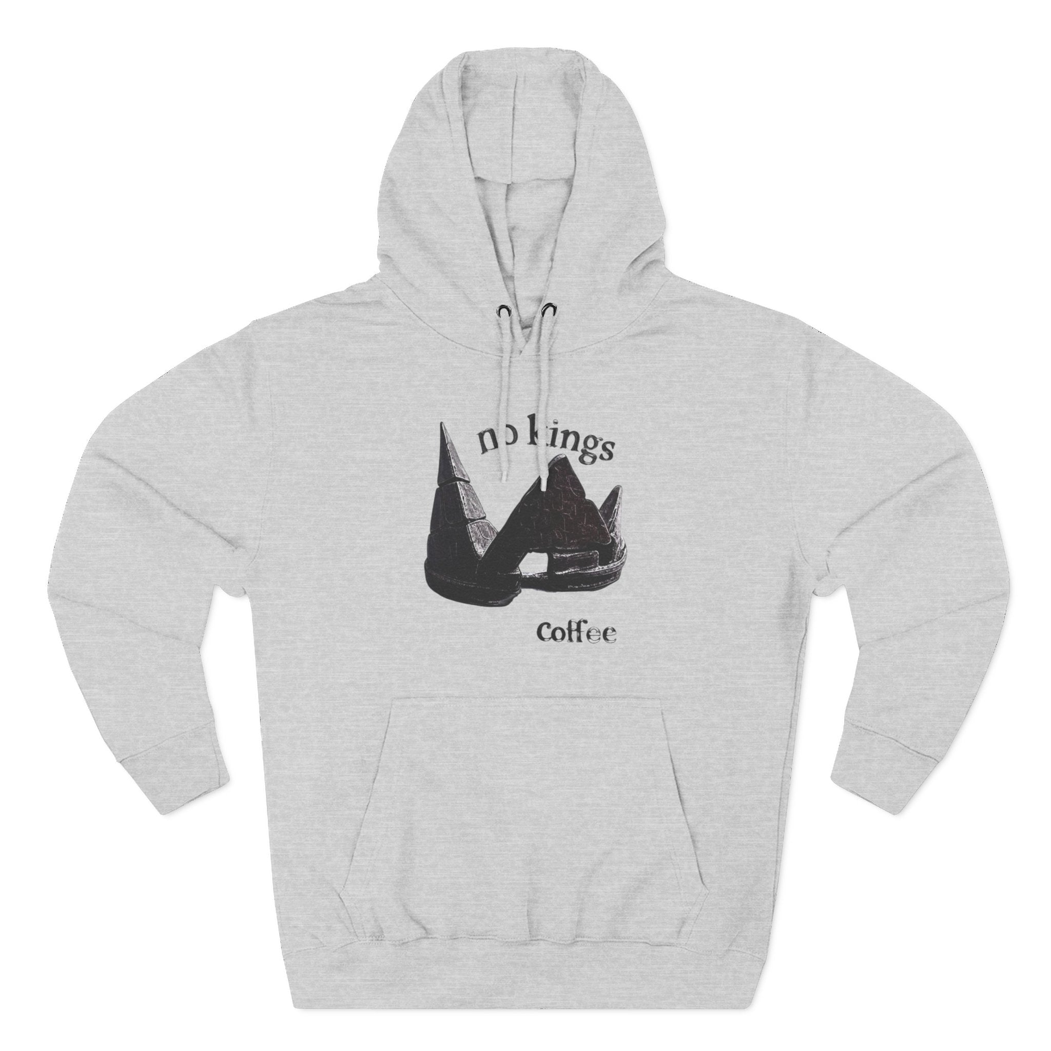 Three-Panel Fleece Hoodie