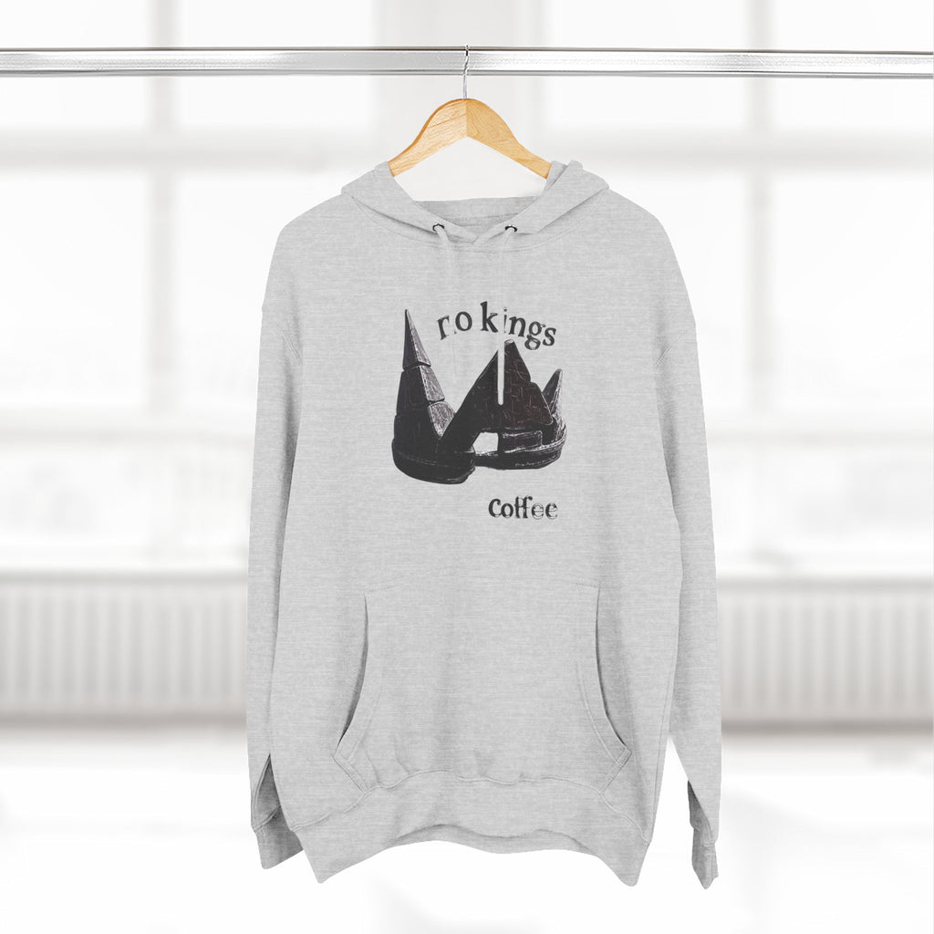 Three-Panel Fleece Hoodie