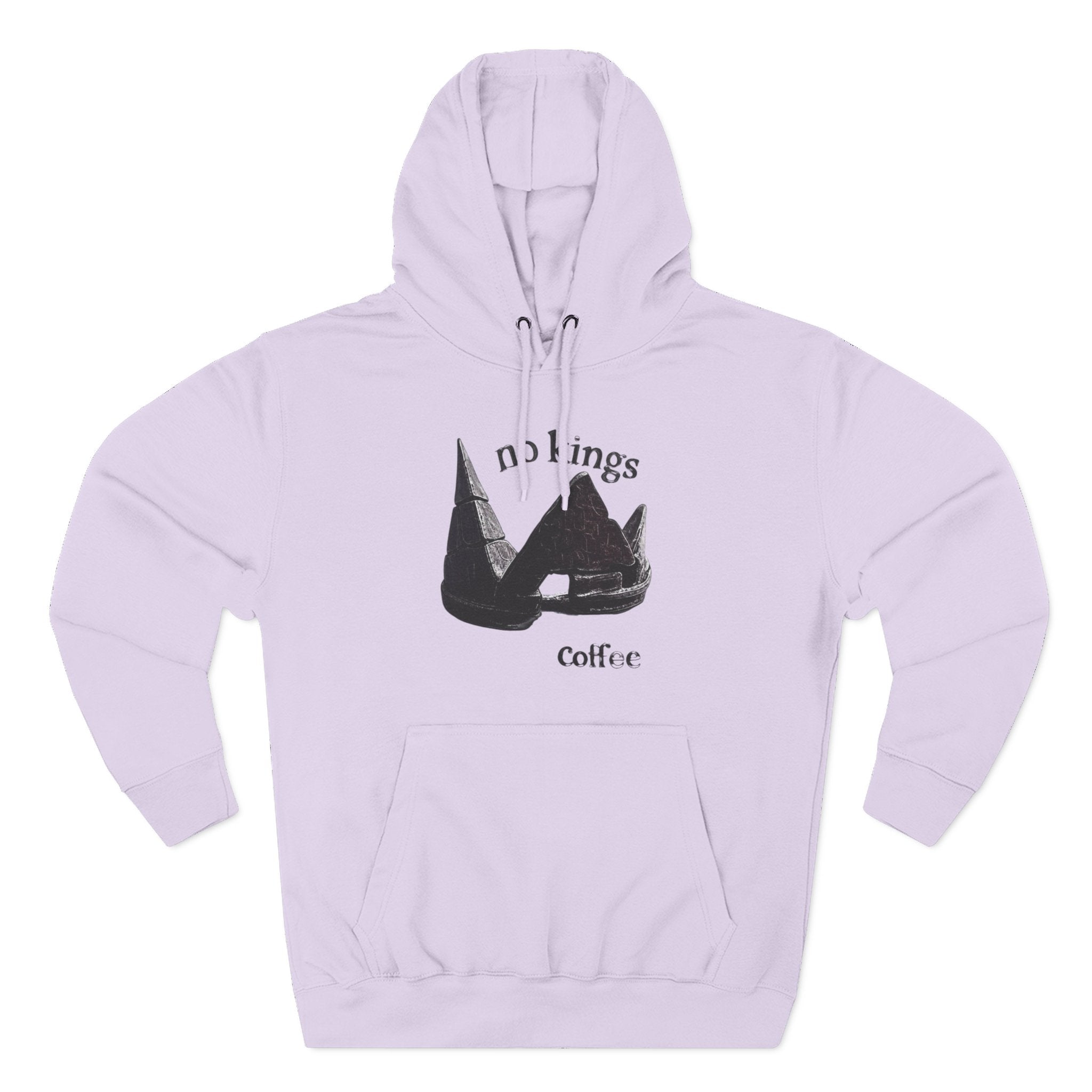 Three-Panel Fleece Hoodie