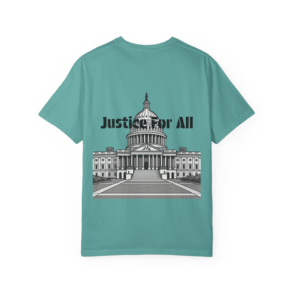Let It Collapse T-Shirt — 'Justice For All' Capitol Graphic Tee
