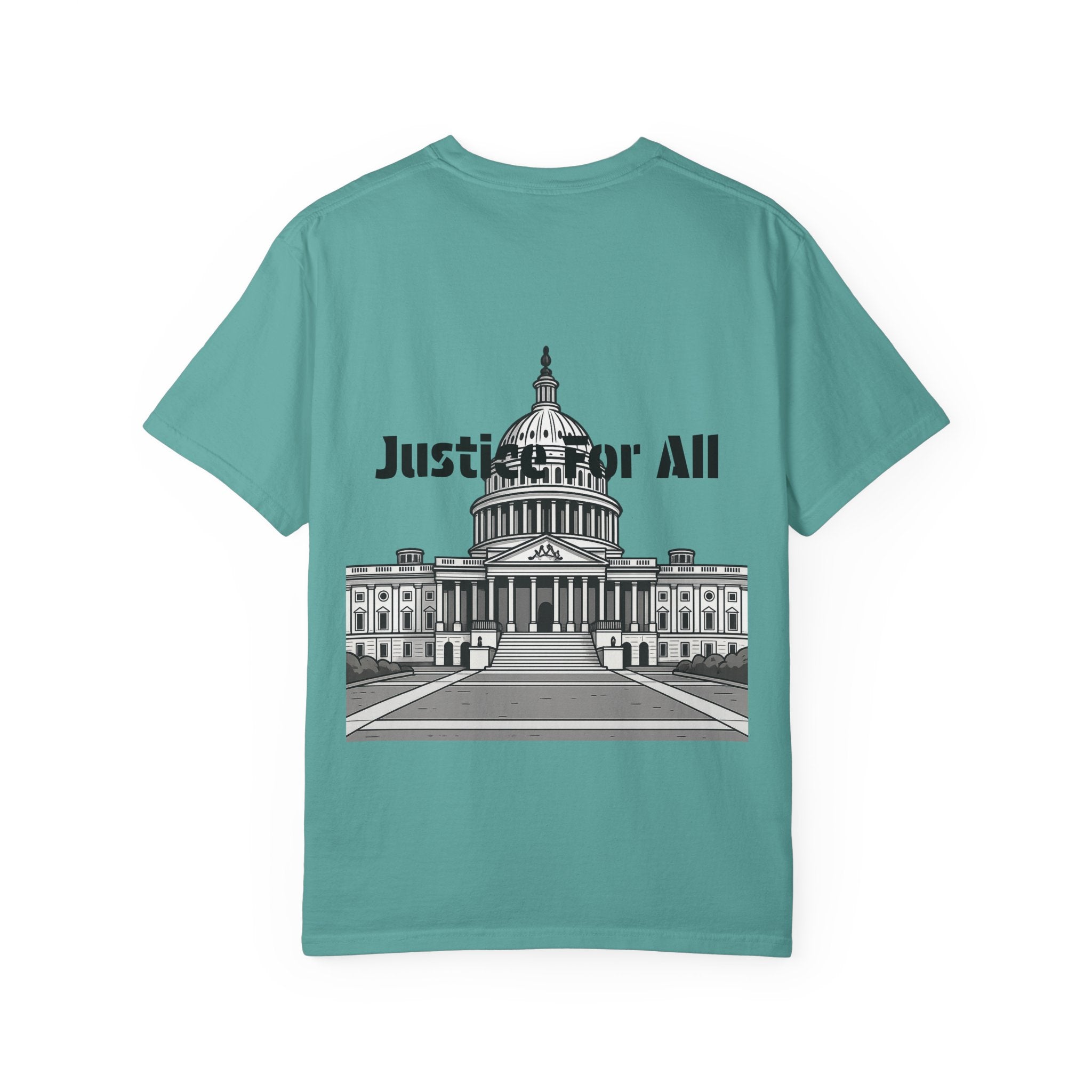 Let It Collapse T-Shirt — 'Justice For All' Capitol Graphic Tee