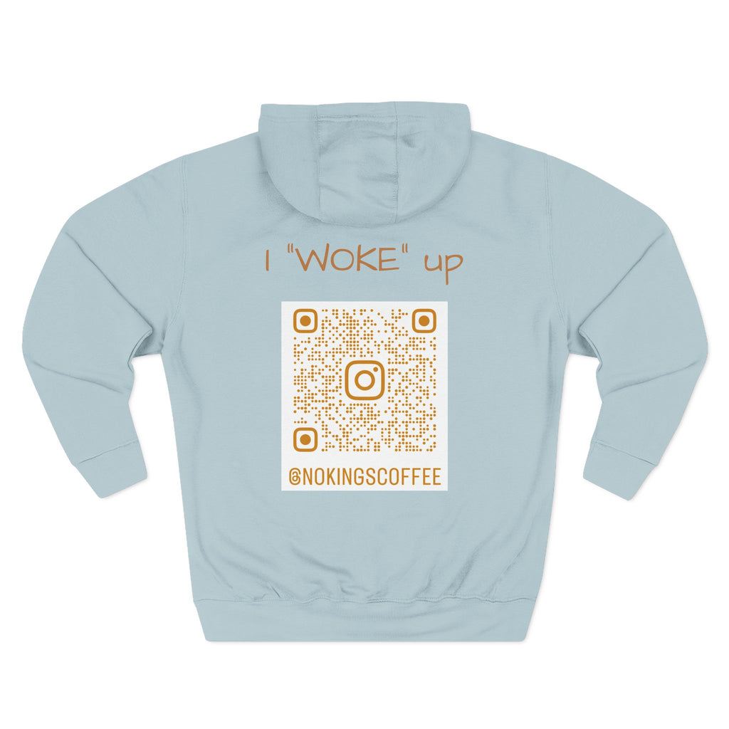 Three-Panel Fleece Hoodie